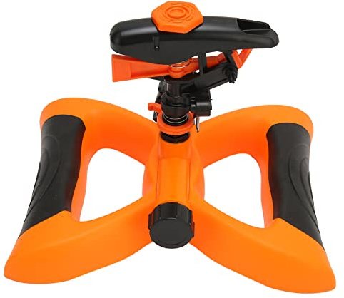 SEAFRONT Sprinkler de Jardin, Arroseur en Eau Rotatif, Matériau ABS, Grande Couverture de 6 à 8 Mètres, Idéale pour Les Pelouses et Les Jardins