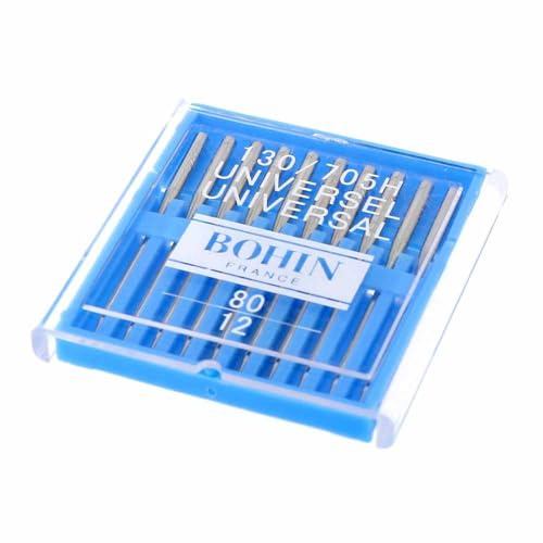Bohin Machine Aiguilles, Argent, Taille Unique, Set de 10 Pièces