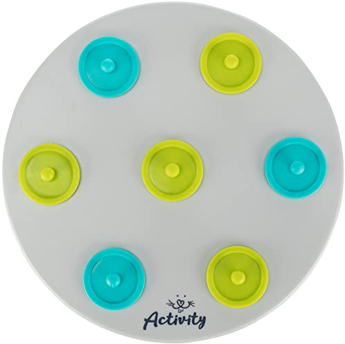 Trixie 62812 Snack Board, Kunststoff, ø 20 cm, Grau