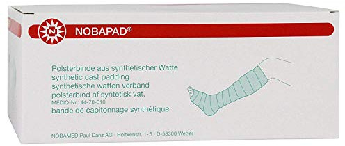 NOBAPAD 10 cm x 3 m 20 Stk Polsterbinde aus synthetischer Watte