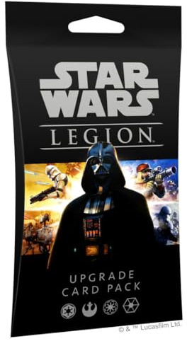 Atomic Mass Games , Star Wars: Legion: Upgrade Card Pack, Miniatures Game, Ages 14+, 2 Players, 120-180 Minutes Playing Time