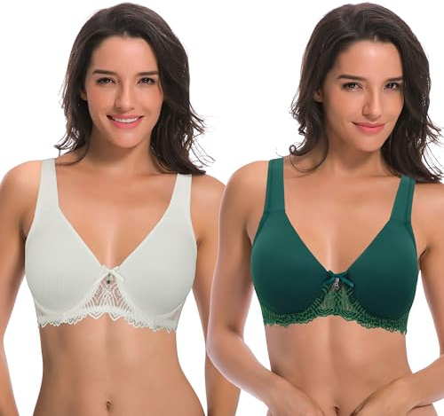 Curve Muse Sin Forro Aros Cordón Sostén con Acolchado Hombro Correas | Tirantes Acolchados, Acolchado, Nailon, Elastano, Elástico