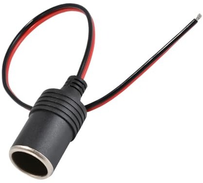 CGEAMDY Toma De Mechero Para Coche, 12 V/24 V Enchufe Adaptador De Conector, Toma Encendedor De Cigarrillos Coche, Encendedor Cigarillo Macho a Hembra Para Encendedores Cigarrillos Grabadora