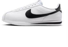 NIKE Cortez, Sneaker Hombre, Blanco Y Negro, 42.5 EU