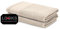 LOOKS BY WOLFGANG JOOP 2X Handtuch 50x100 cm – 100% Baumwolle Doppelpack Luxus Handtücher mit Aufhänger & Logostick, 2er Set Handtücher beige