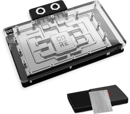 Alphacool Core Geforce RTX 5090 Suprim + Vanguard GPU Water Block with Backplate and Thermal Grizzly KryoSheet Thermal Pad Bundle