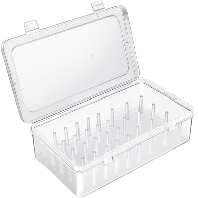 Caja de almacenamiento para manga pastelera, organizador para decoración de tartas, boquillas de pastelería, caja de 42 piezas, organizador versátil para decoración de tartas, ideal para principiantes