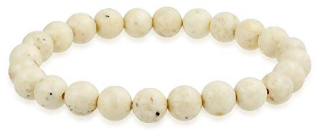 Bling Jewelry Natural Multi Color Semi Precious Gemstone Round Bead 8 MM Strand Stackable Stretch Armband för dam Män Tonåring Unisex, One Size, Sten, Jasper