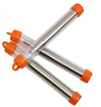 Namvo 3 piezas de fuelle de bolsillo de acero inoxidable plegable para chimenea, barbacoas, fogata, soplando aire en un fuego de viaje