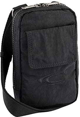 camel active Journey Herren Umhängetasche Crossbody Bag Klein Schwarz