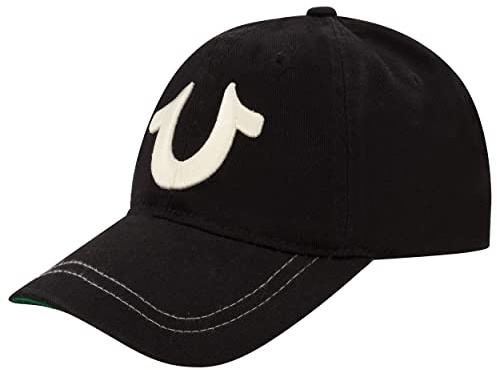 True Religion Boy's Kids Baseball Hat with Large Horseshoe Logo Baseball Cap