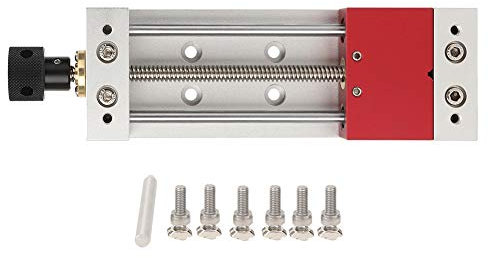 Étau d'établi en aluminium EVTSCAN, robuste, précision CNC, plage de serrage de 0 à 93 mm, utilisation fluide, prise sécurisée, pour les amateurs de bricolage, les amateurs, le
