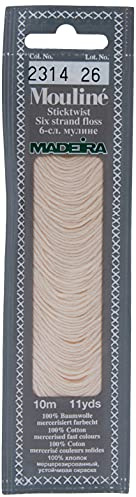 Sticktwist 10 m färg: 2314 10 m Madeira garn # 0172314 NY i originalförpackning