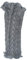 Invero, Merino Armstulpen Missy Uni, 100% Wolle (Grau)