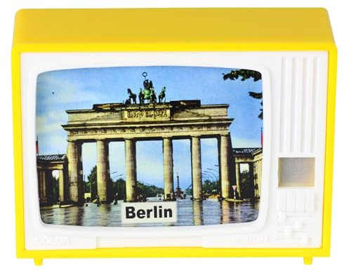 Freak Scene Gucki - klick-Fernseher - Berliner Sehenswürdigkeiten gelb