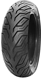 Caoutchouc Deestone 100/80-10 D825 Pneu renforcé compatible avec Piaggio Vespa divers modèles scooter ZIP MOTO