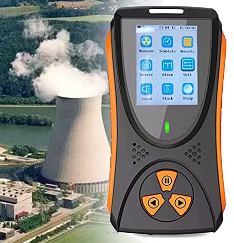 Handheld Professional Nuclear Radiation Meter, Geiger Counter,Nuclear Radiation Detector, Graphic Trend Tester Dosimeter for Factory/Lab
