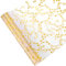 Herboom Organza Tischläufer Sterne, 28cm x 7m, Tischläufer Gold für Weihnachten & Adventszeit, Festliche Dekoration zu besonderen Anlässen