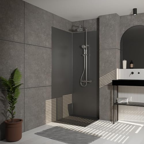 Marwell Urbanox väggpanel aluminium kompositplatta vit 120 x 210 – inklusive avslutningsprofil silver