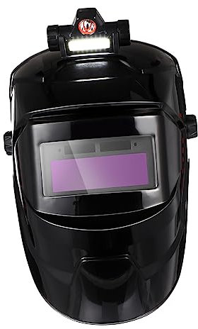 Casco da Saldatura Auto Oscurante a Testa Ampio Schermo
