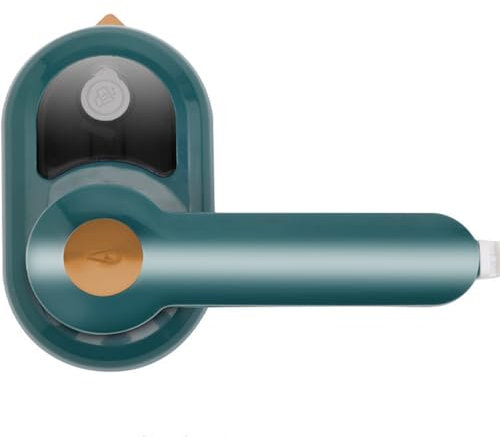 GERUI Ferro da stiro a vapore manuale girevole a 180°, mini ferro da stiro a vapore, mini ferro da stiro antiaderente, riscaldamento rapido, con 50 ml, per casa e in viaggio