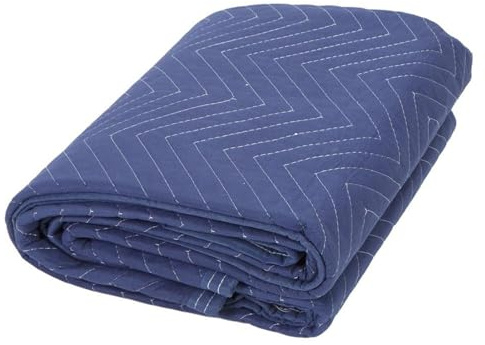 Manta Móvil - Tela No Tejida Azul 203x183cm Resistente | Almohadillas Móviles Para Muebles Con Acolchado Duradero, Protector De Colchón Para Sofá, ApplianceTransport | Suministros De Embalaje Hogar Mo