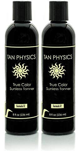 Lot of 2 Tan Physics True Color Sunless Self Tanner Tanning Lotion (Tan Physics (2 Pack))
