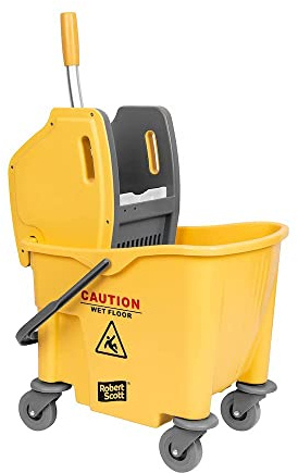 Blake & White Purely Smile Kentucky Mop Bucket and Wringer | 25 litre | Yellow, PS8103