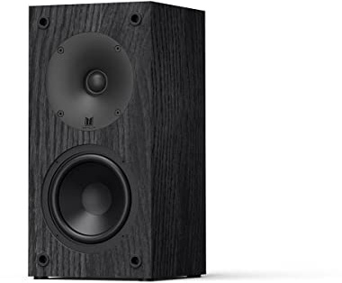Monolith B4 Bookshelf Speaker (Each) Powerful Woofers, Punchy Bass, High Performance Audio, for Home Theater System - Audition Series