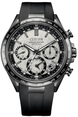 Citizen Herren Chronograph Eco-Drive Armbanduhr Attessa