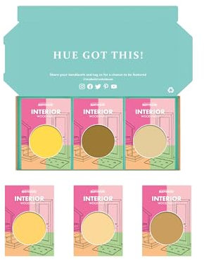 Rust-Oleum Interior Wood Paint in Matt finish - Warming Yellows Tester Box