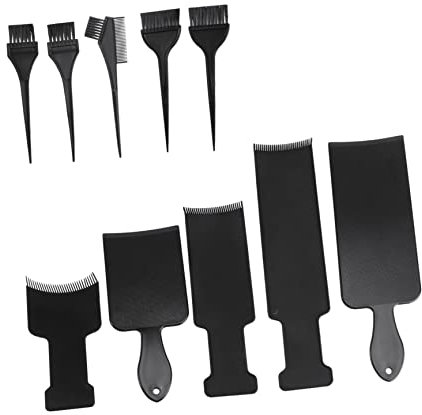 HAPINARY 10stücke Haarfärbe Set Mit Pinsel Bürste Färbungsbrett Und Kamm Für Professionelle Haarfarbe Und Strähnchen Für Salon Und Heimgebrauch