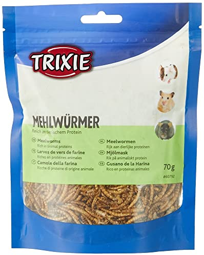 Trixie 60792 Mehlwürmer, getrocknet, 70 g
