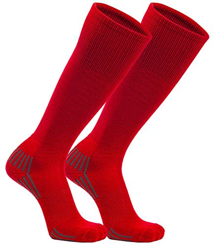 Franklin Sports Youth-Baseball and Softball Socks, Red, Small