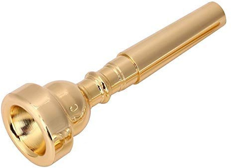 Xrten Profesional Boquilla para Trompeta 7C, Oro