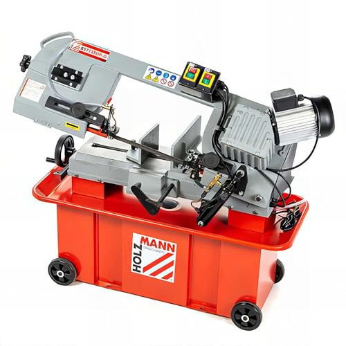 Sierra de cinta de metal con ruedas - 1100 W - 400 V trifásica