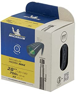 Michelin Sport Kamera A3 Protek Max 28x1.30-1.80 Stan ventile, Black (schwarz), 48