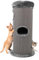 CanadianCat Company | Kratzturm Olivia - anthrazit | 40 x 40 x 100 cm | Katzenhaus, Kratztonne