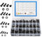 KOXXIAMOQ 1080 Stk M3 M4 M5 M6 Linsenkopf Innensechskant Schrauben Set, Gewindeschrauben Set, Innensechskantschrauben Set, Maschinenschrauben und Muttern und Unterlegscheiben Sortiment Set