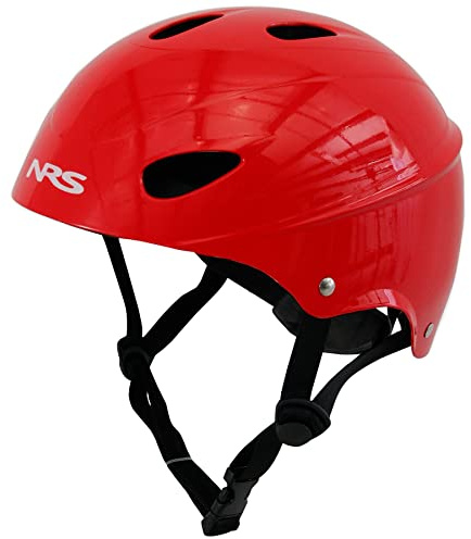 NRS Havoc Livery Kayak Helmet-Red-Universal