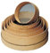 Panetta Casalinghin Legno setaccio con Maglie Sottili, Beige, 20 cm, Legno, Beige, 22 cm