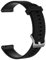 AumoToo Ersatz-Armband für Garmin vivoactive 3/ vivomove/ vivomove HR Fitness-Uhr, 20 mm, verstellbar, weich, Silikongurt schnell-öffnendes Ersatz-Armband, Herren, Schwarz , Large