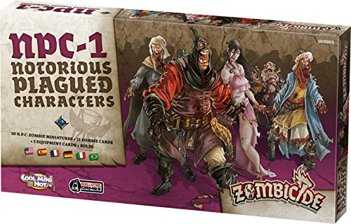 Zombicide Black Plague:N.P.C. #1 - Asmodee - Gesellschaftsspiel - Brettspiel - Spielfiguren-Set