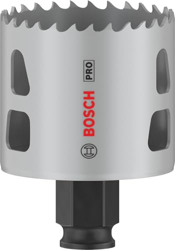 Bosch 1x PRO Multi Material Power Change Plus Hole Saw (for Softwood, Drywall, Ø 54 mm, Professional Accessory Rotary Drill/Drivers)