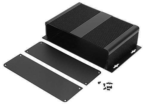 Aluminum Project Box, DIY Electronics Enclosure Project Box, for Electronic Products Heat Dissipating DIY, 54x204x120mm