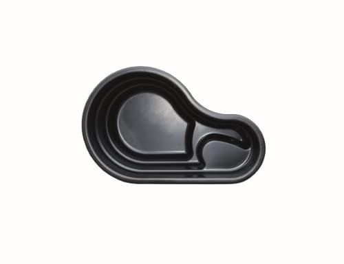 Giardini d'Acqua Laghetto da Giardino Nero MOD Fusine Lt 150 Stagno Preformato Piante Pesci Koi DIY