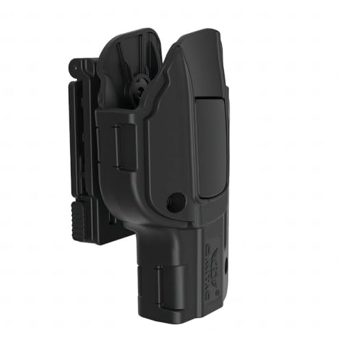 Fondina con clip da cintura Glock17, fondina OWB per Glock 17 Glock 22 Glock 31 Gen 1-4 G17 gen5 Pistole Anto Lock Dito indice rilasciato | Cant regolabile | Mano destra | Anto Lock | Cant regolabile