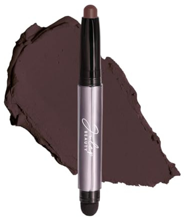 Julep Crème-to-Powder Eyeshadow Stick (Black Cherry Matte) - Long-Lasting, Waterproof Eye Shadow - Blendable, Crease-Proof Eye Shadow Stick with Built-In Smudger