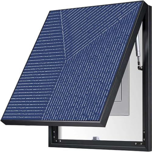 Genérico Tapa Decorativa para Cuadro Electrico Medidores de Caja Eléctrica Cubierta Caja de Distribución Voltímetro Panel de Pintura Ocultar Decoración con Soportes Hidráulicos,E,30X40cm