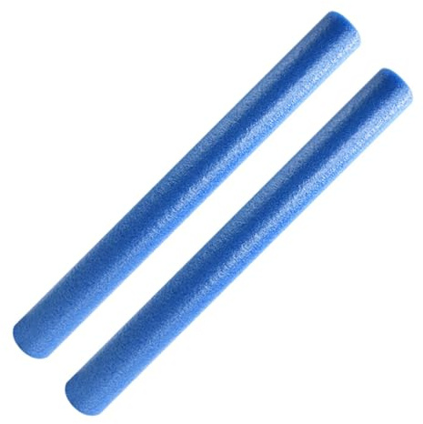 harayaa 2 Bastoni da, Bastoni da Contatto Sportivo, Bastoni in Schiuma per Allenamento di Pugilato, Miglioramento dei Tempi di Reazione per Muay Thai, AE, Blu, 65 Cm
